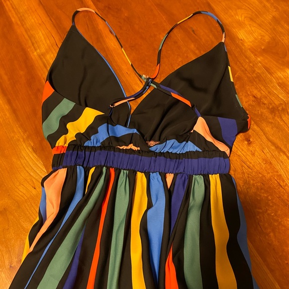 Vici Rainbow Stripe Maxi Dress - Picture 5 of 7